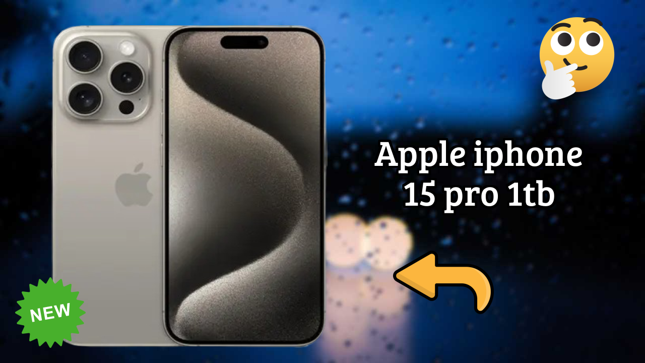 Apple IPhone 15 Pro 1TB at ₹184,900 - Everything About This Phone