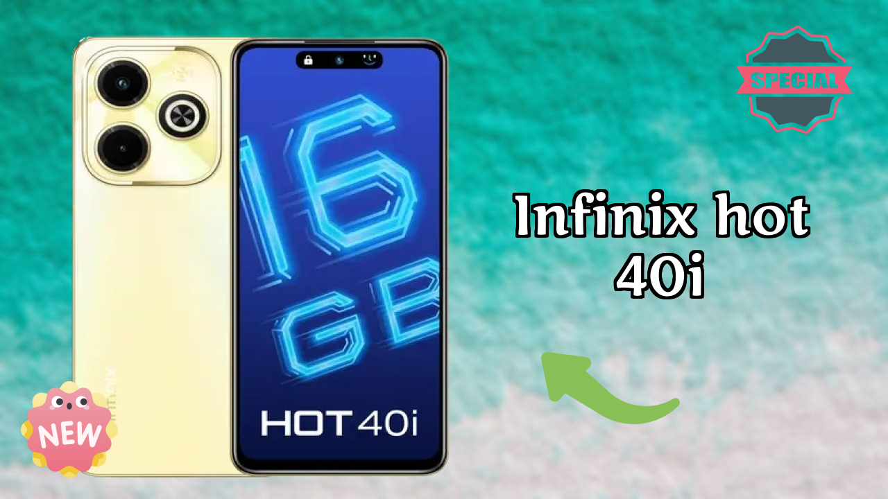 Infinix Hot 40i Display Analysis: 6.6 Inches (16.76 Cm) Screen Quality