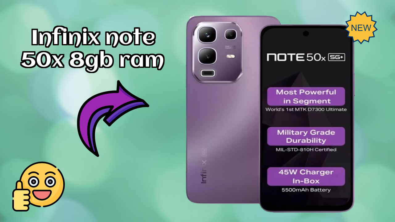 Infinix Note 50X 8GB RAM Performance: 8 GB RAM Gaming Tested