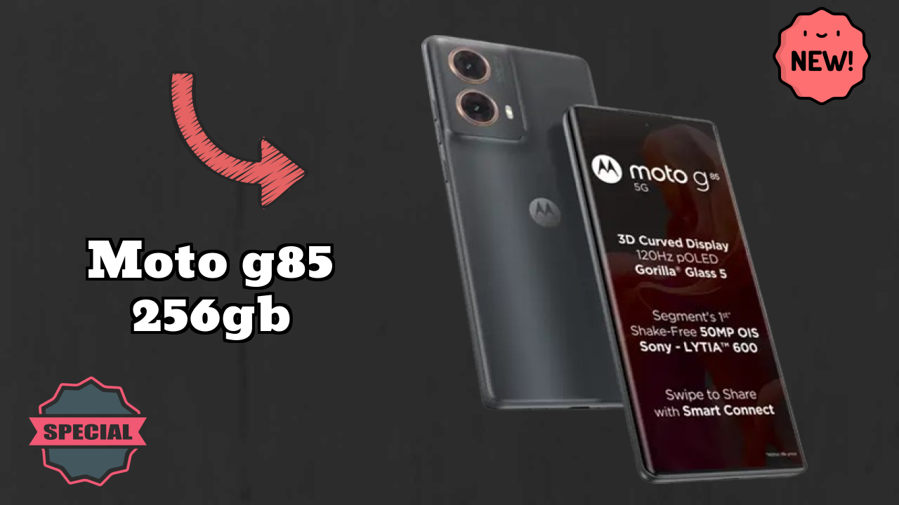 Moto G85 256GB Display Review: 6.67 Inches (16.94 Cm) Screen Test