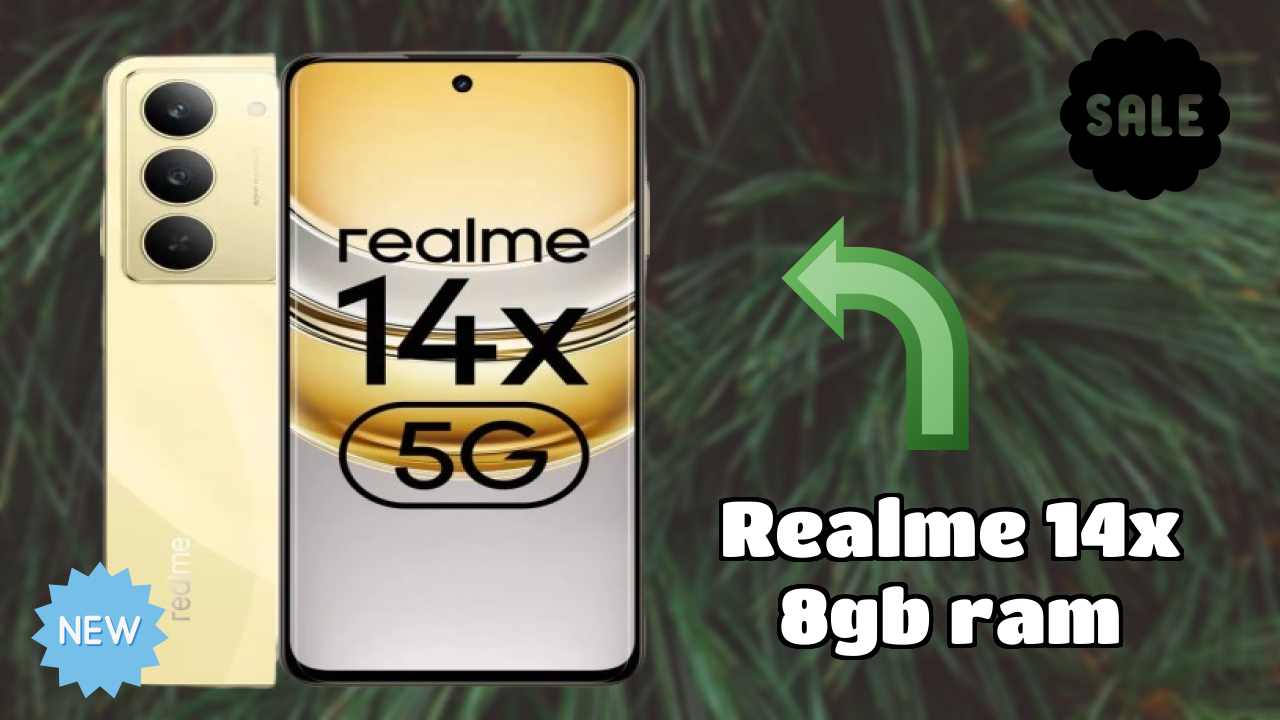 Realme 14x 8GB RAM Display Analysis: 6.67 Inches (16.94 Cm) Screen