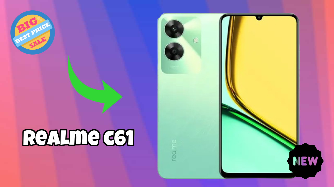 Realme C61 Display Size: 6.78 Inches (17.22 Cm) Screen Analysis