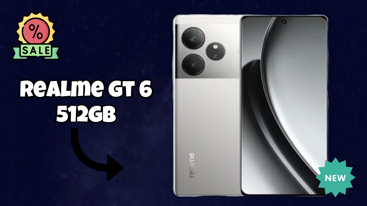 Realme GT 6 512GB Display Size: 6.78 Inches (17.22 Cm) Screen Quality