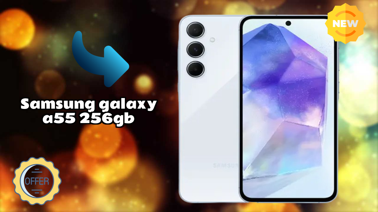 Samsung Galaxy A55 256GB Display Size: 6.6 Inches (16.76 Cm) Screen Test