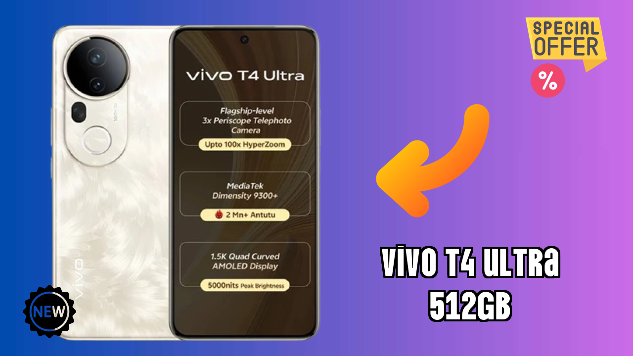 Vivo T4 Ultra 512GB Battery Life: 5500 MAh How Long Lasts